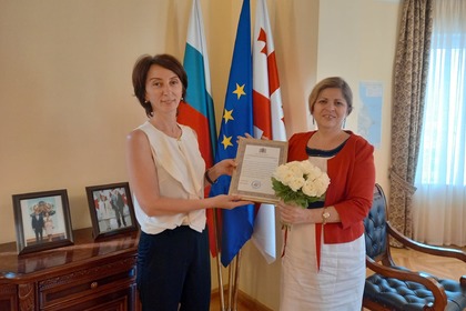 Georgia Thanks Ekaterina Zaharieva for Humanitarian Aid